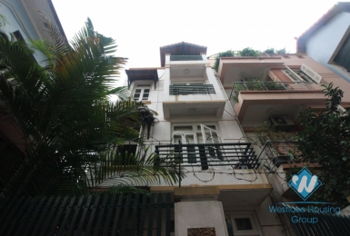 Charming house for rent in Au Co Street, Tay Ho, Hanoi, Quiet location